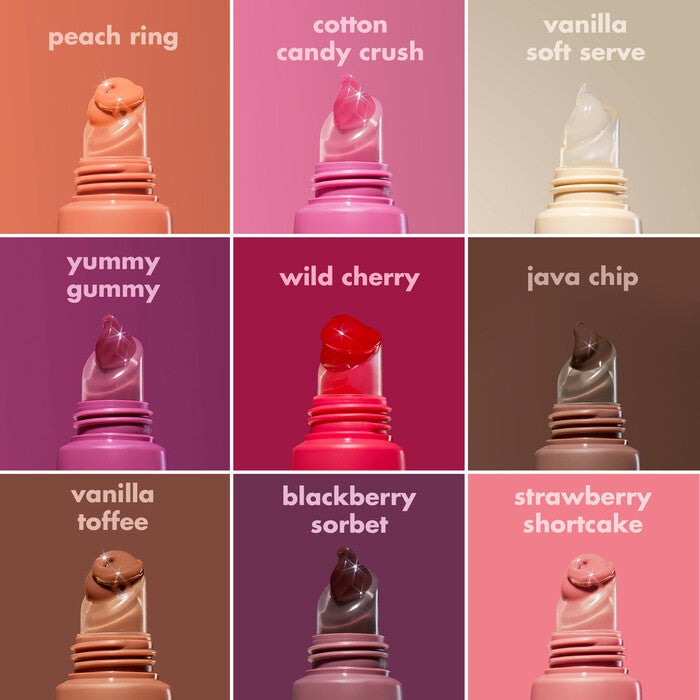 Glow Reviver Melting Lip Balm Shade Chart