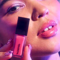 Breanna Wearing Burst Bubble Pink Plumping Lip Oil