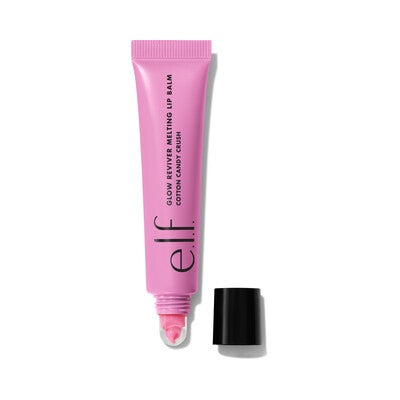 Glow Reviver Melting Lip Balm, new shade! Cotton Candy Crush - Bright baby pink e.l.f. Glow Reviver Cotton Candy Lip Balm