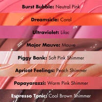 e.l.f. Glow Reviver Plumping Lip Oil Shade Chart